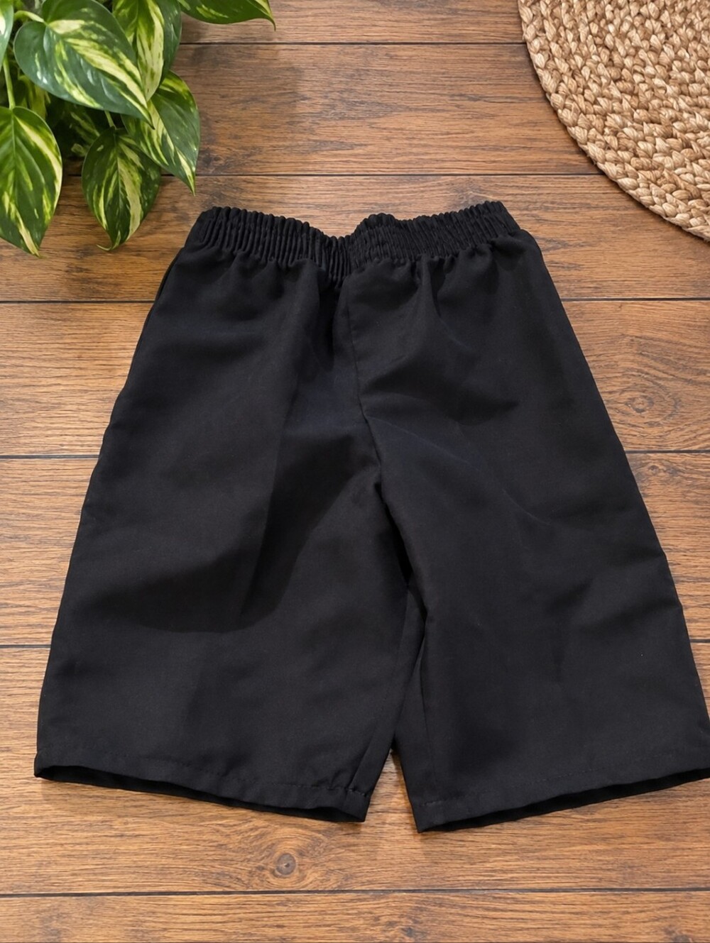 George Baby Black Dress Pants – Size 18 Months – Elastic Waist – Formal